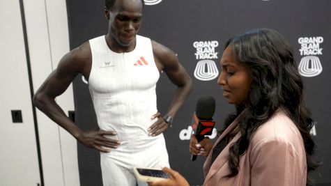 Marco Arop After Dominant 800m win