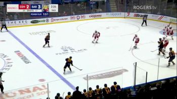 Islanders Prospect Kashawn Aitcheson Scores His First Of The Season For The Barrie Colts