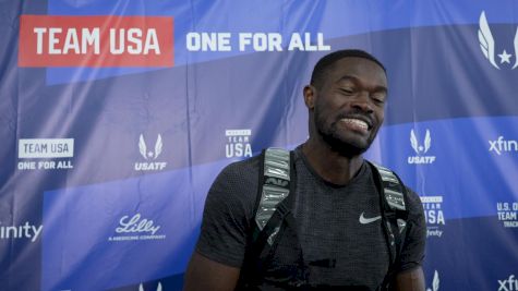 Rai Benjamin Says Grant Holloway Deserves Respect, Advances To U.S. Olympic Trials Final