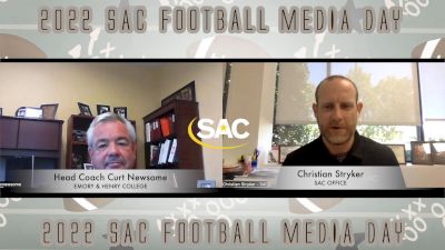 2022 SAC Media Day With Emory & Henry Football