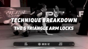 The 5 Triangle Arm Locks Everyone Should Know