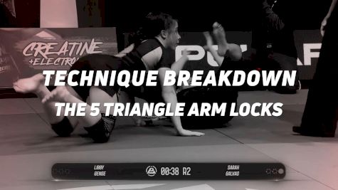 Technique Breakdown: The 5 Triangle Arm Locks Everyone Should Know