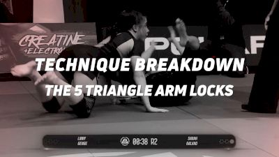 Technique Breakdown: The 5 Triangle Arm Locks Everyone Should Know