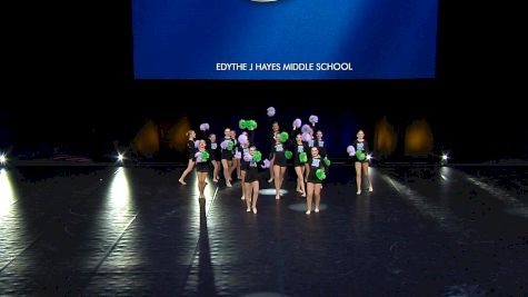 Edythe J Hayes Middle School [2024 Junior High - Pom Finals] 2024 UDA National Dance Team Championship