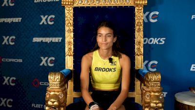 Lily Alder before 2025 Brooks XC Championships