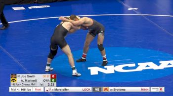 165 r1, Alex Marinelli, Iowa vs Joe Smith, Oklahoma State