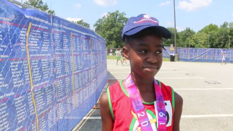 Deandra Young Grabs 10yo 1500m Racewalk Win