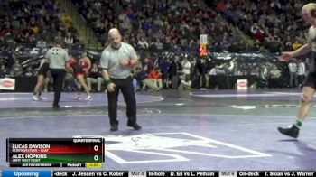 197 lbs QF, Lucas Davison, Northwestern-UNAT vs Alex Hopkins, Army West Point