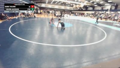 125 lbs Cons. Round 4 - Gabe Tulone, Ursinus vs Deven Jackson, Elizabethtown