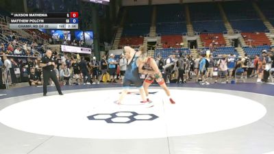 215 lbs Champ. Rd Of 32 - Jaxson Mathenia, Illinois vs Matthew Polcyn, Georgia
