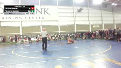 80 lbs 1st Place Match - Gavin Wright, Natrona Colts vs HUNTER GASTON, Midway Wrestling Club