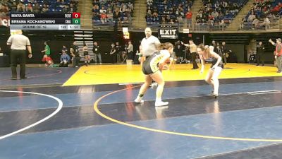 130 lbs Round Of 16 - Maya Banta, Fort LeBoeuf vs Breana Kochanowski, Shaler