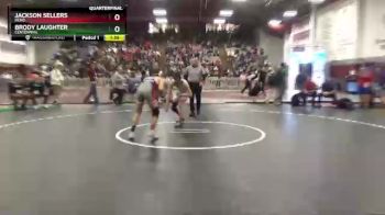 138 lbs Quarterfinal - Brody Laughter, Centennial vs Jackson Sellers, Reno