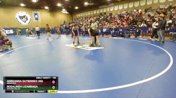 155 lbs Champ. Round 1 - Adreanna Gutierrez-Nelson, Ridgeview vs Rosalinda Lizarraga, Golden Valley