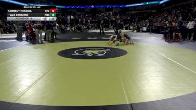 120 lbs Round Of 16 - Kennedy Russell, UPrep (NS) vs Ava Ebrahimi, Poway (SD)