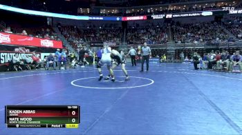 1A-150 lbs Cons. Round 4 - Kaden Abbas, AGWSR vs Nate Wood, North Cedar, Stanwood