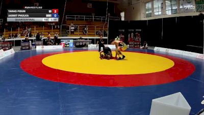79kg (non-olympic) Quarterfinal - Taras Fisun, WAMMA Brandon vs Jasmit Phulka, Burnaby Mountain Wrestling Club