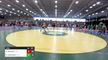 80 lbs Quarterfinal - Reese Babcock, POWA vs Mason Keesecker, Micky's Maniacs Black