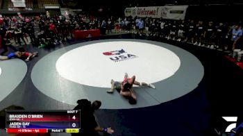 120 lbs Round 1 (16 Team) - Braxden O`Brien, IEWA-GR vs Jaden Day, TCWA-GR