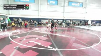80 lbs Round Of 32 - Landon Cremeans, OH vs Michael Cooper, WV