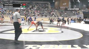 150 lbs Cons. Round 4 - Aiden Zuniga, Taylor County vs Gavyn Kinley, Madison Central