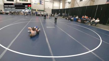 132 lbs Semis & 1st Wrestleback (8 Team) - Greysen Light, York vs Evan Warner, Bennington