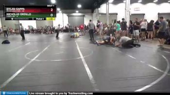 96 lbs Round 1 (8 Team) - Dylan Gappa, PA Alliance Red vs Nicholas Orzillo, Force WC