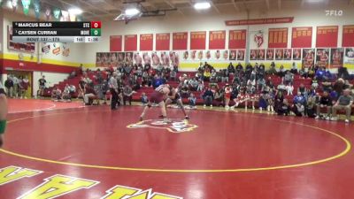 175 lbs Semifinal - Caysen Curran, Mount Vernon vs Marcus Bear, South Tama County