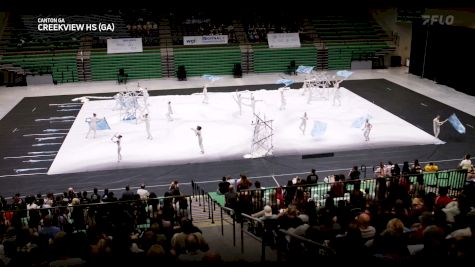 Creekview HS (GA) "Canton GA" at 2026 WGI Guard Buford Regional+