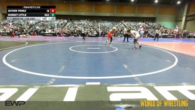 135 lbs Round Of 64 - Jayden Perez, Turlock Wrestling vs Johnny Little, Mazama