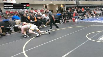 215 lbs Round 2 (4 Team) - Josh Hoffer, Washington, IL vs Lincoln Jipp, Bettendorf, IA