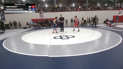 55 kg 5th Place Match - Zane Donley, Beaver Wrestling Club vs Davian Guanajuato, Southern Illinois Regional Training Center