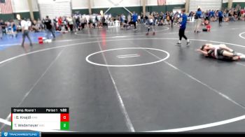 126-136 lbs Champ. Round 1 - Gavin Knajdl, Amherst vs Trenton Wedemeyer, Ravenna Bluejays Wrestling