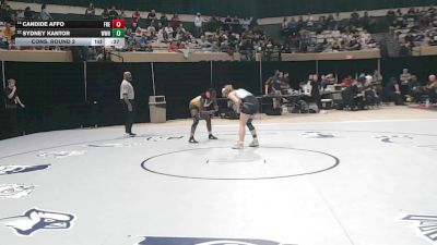 120 lbs Cons. Round 2 - Candide Affo, Frederick vs Sydney Kantor, Walt Whitman