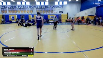 150 Blue Quarterfinal - Nate Jacobs, Wakulla Hs vs Anthony DiManno, Timber Creek