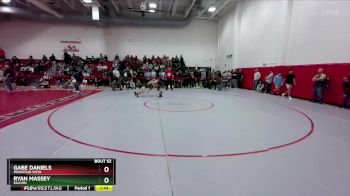 132 lbs Champ. Round 1 - Gabe Daniels, Mountain Vista vs Ryan Massey, Falcon