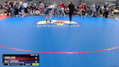 215 lbs Semifinal - Aiden Ford, Zillah Wrestling vs Riley Simmons, Reality Sports Wrestling Club