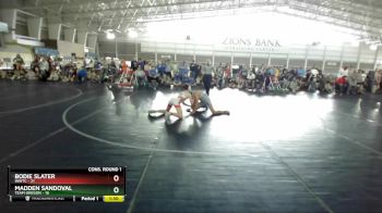 119 lbs Quarters & Wb (16 Team) - Madden Sandoval, Team Oregon vs Bodie Slater, INWTC