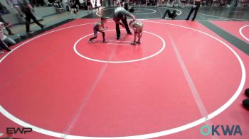 49 lbs Final - Michael Cawthorne, Tiger Trained Wrestling vs Carter Trammel, Tahlequah Wrestling Club
