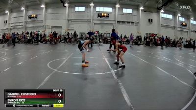 76 lbs Round 6 (10 Team) - Gabriel Custodio, NOVA WC vs Byron Rice, Rambler WC