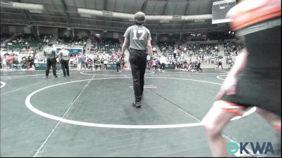 73 lbs Consi Of 8 #1 - Skylar Tice, Sperry Wrestling Club vs Ryker Roedenbeck, Tahlequah Wrestling Club