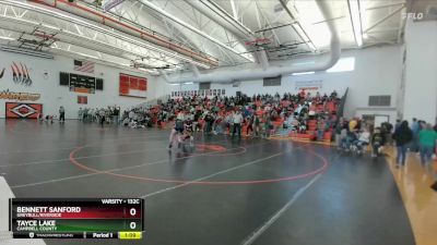 132C Round 2 - Tayce Lake, Campbell County vs Bennett Sanford, Greybull/Riverside