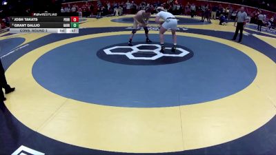 D1-190 lbs Cons. Round 2 - Josh Takats, Perrysburg vs Grant Dallio, Harrison
