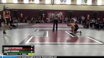 160 lbs Cons. Round 2 - Fischer Harrison, Solon vs Angello Wittenburg, Denver