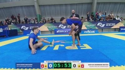 GUSTAVO RODRIGUES MATEUS vs DAVI NUNES MACHADO 2026 FPJJ Circuito Paulista NO GI Etapa 3