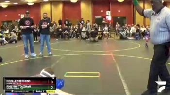 76 lbs Round 3 (6 Team) - Noelle Stephens, MYWAY Metro vs Rhilynn Tolzman, Untouchables