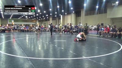 132 lbs Round 1 (6 Team) - Logan Becklehimer, Assassins Black vs Curtis Watson, Trojan WA