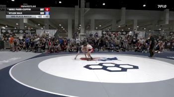 U15 GR - 41 lbs 3rd Place Match - Miro Parr-Coffin, Inland Northwest Wrestling Training Center vs Rylen Wax, Beast Mode Wrestling