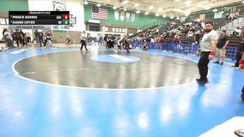 215 lbs 1st Place Match - Kaden Cryer, Moreno Valley vs Prince Norris, Adelanto