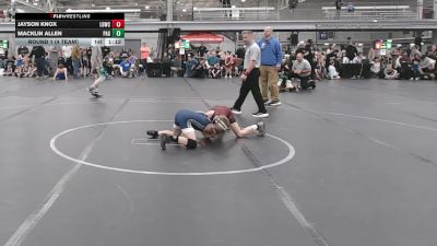 76 lbs Round 1 (4 Team) - Macklin Allen, PA Gold vs Jayson Knox, Lions Den WC